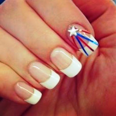 4th of july nails designs tumblr