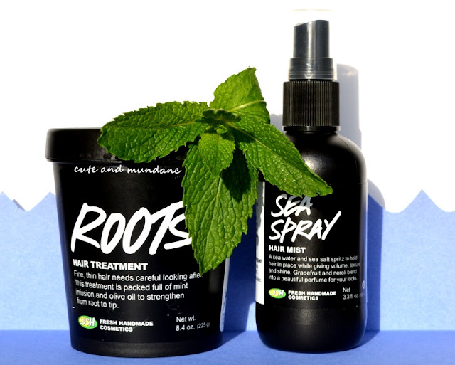 Cute and Mundane New LUSH Haircare part 2 Roots Hair Treatment + Sea