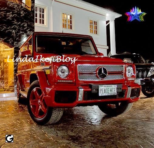 kceegwagonbirthday+present+lindaikejiblog6 Kcee Gets 2013 Benz G Wagon From Brother As Birthday Gift [See Photos]