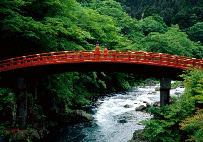 EL FAMOSO PUENTE SAGRADO " NIKKO "