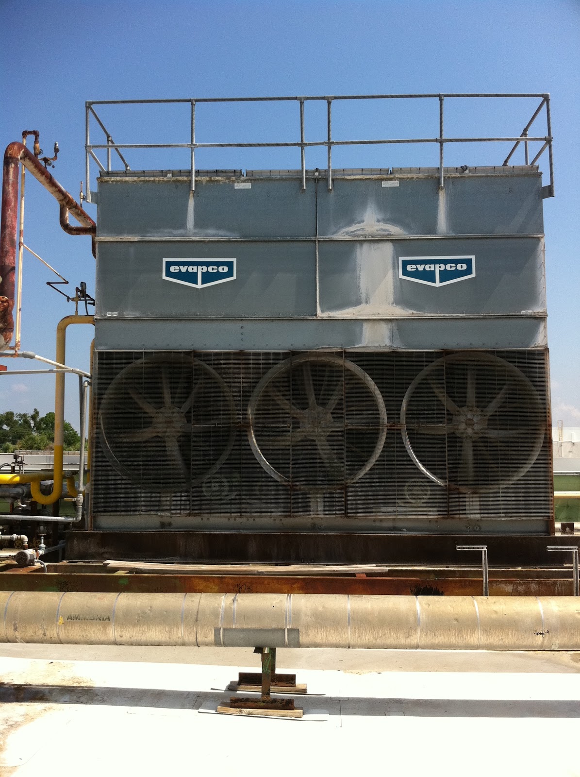 Ammonia Refrigeration Evapco PMCB 755 Evaporative Condenser