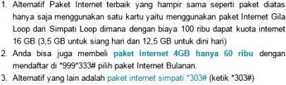 Tips Baru Paket Hemat Internetan Dengan Telkomsel 2 gambar paket Internet Murah 2015