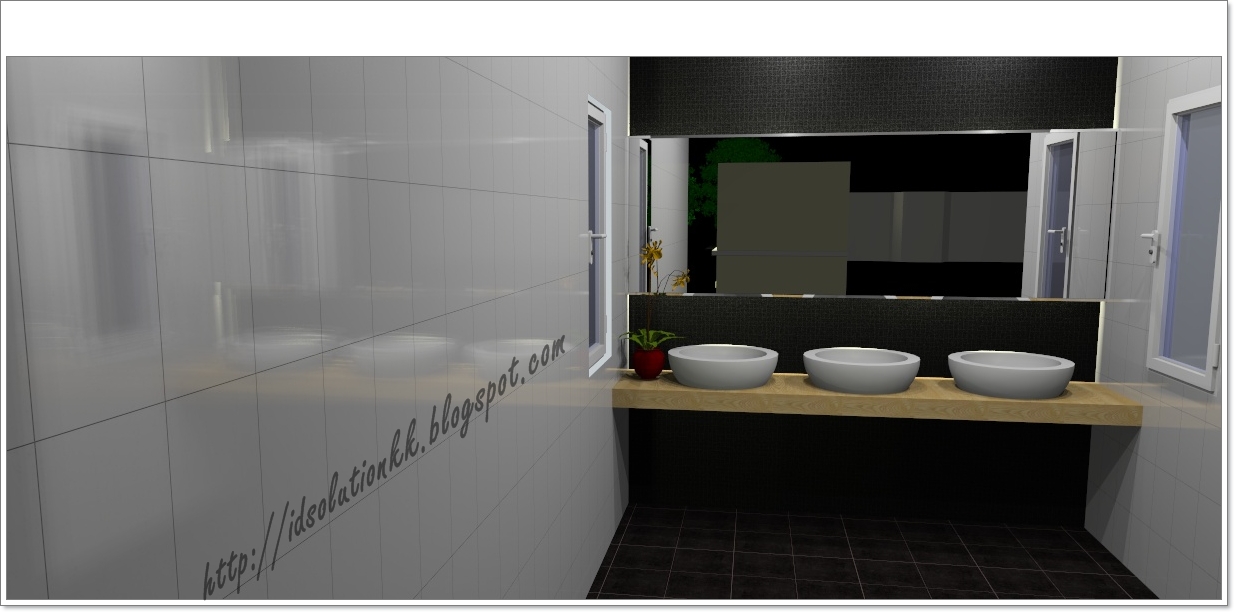 Interior Design Kota Kinabalu Toilet Lobby