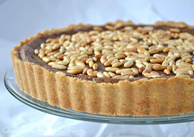 Chocolate Ricotta Tart | www.motherthyme.com Chocolate Ricotta Tart | www.motherthyme.com