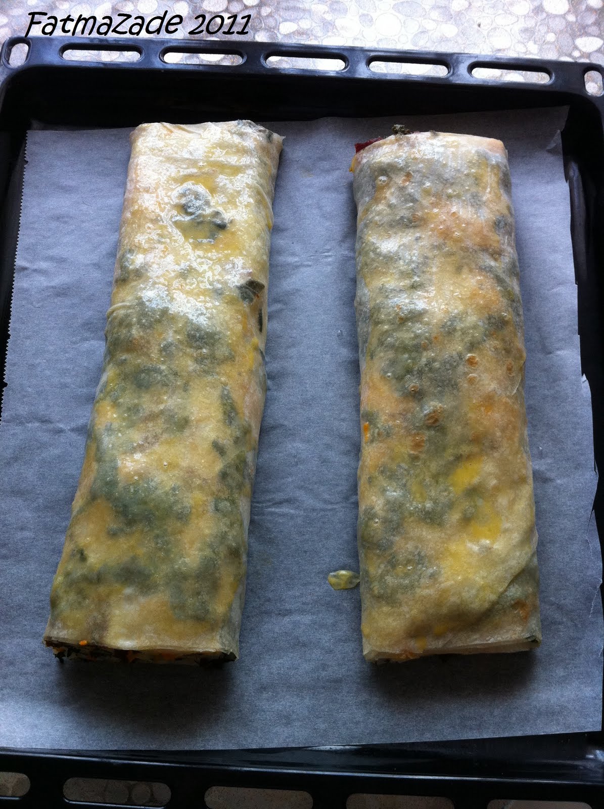 fatmazade lezzeti ÜÇ RENKLİ BÖREK