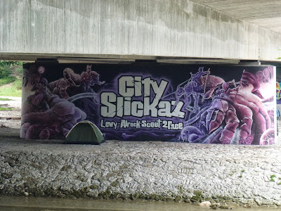 Graffiti, Streetart, Brudermühlbrücke