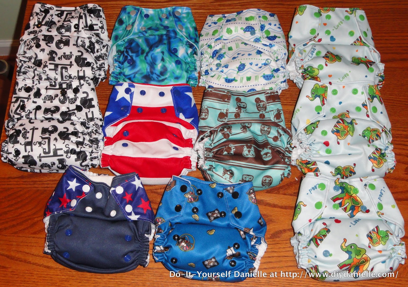 How to Sew a Cloth Diaper Stash Fast DIY Danielle