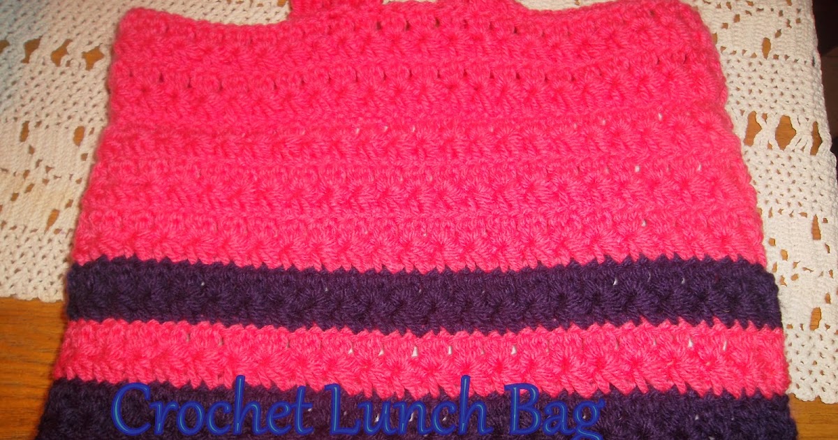 Live it well: Crochet Lunch Bag