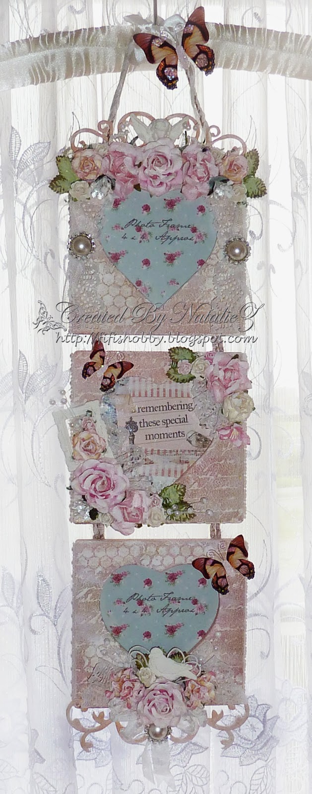 My Creativity Life! Shabby Chic Photo Frame + Card..