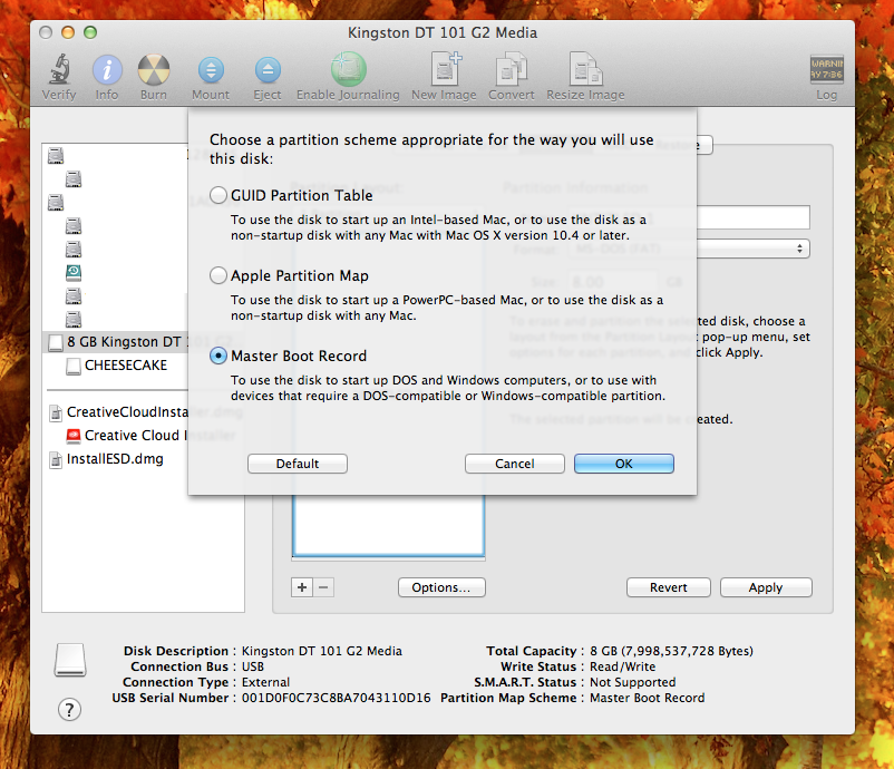 Как сделать загрузочную флешку с mac os из windows Как сделать загрузочную флешку с mac os из windows
