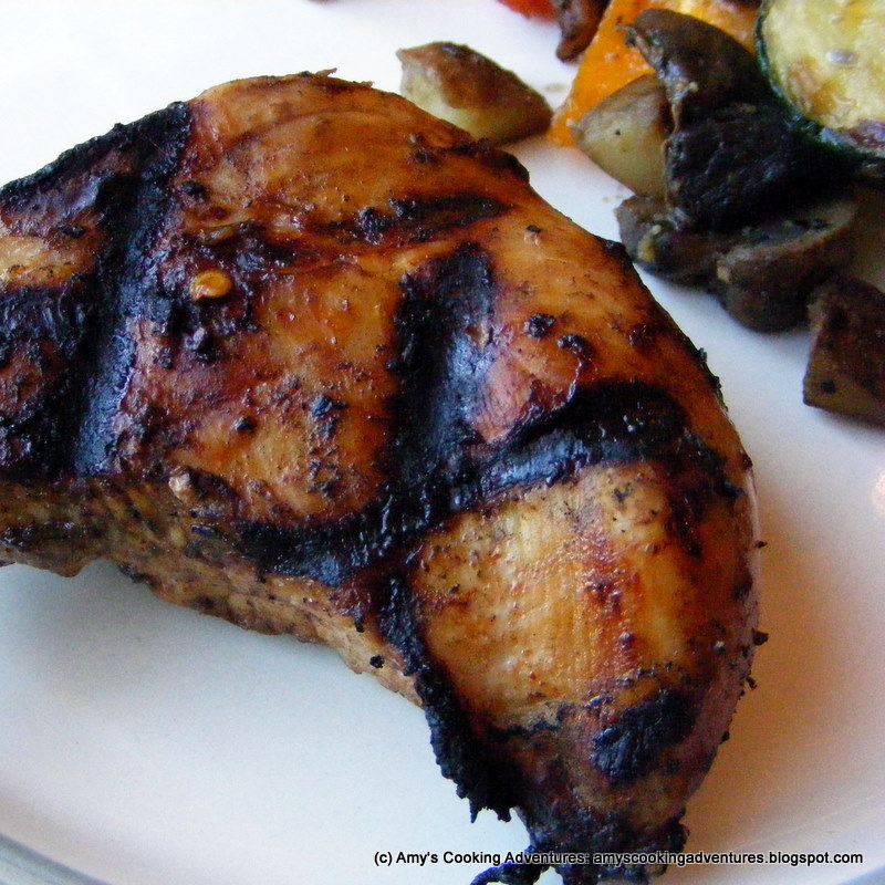 Lemon, Rosemary, and Balsamic Grilled Chicken