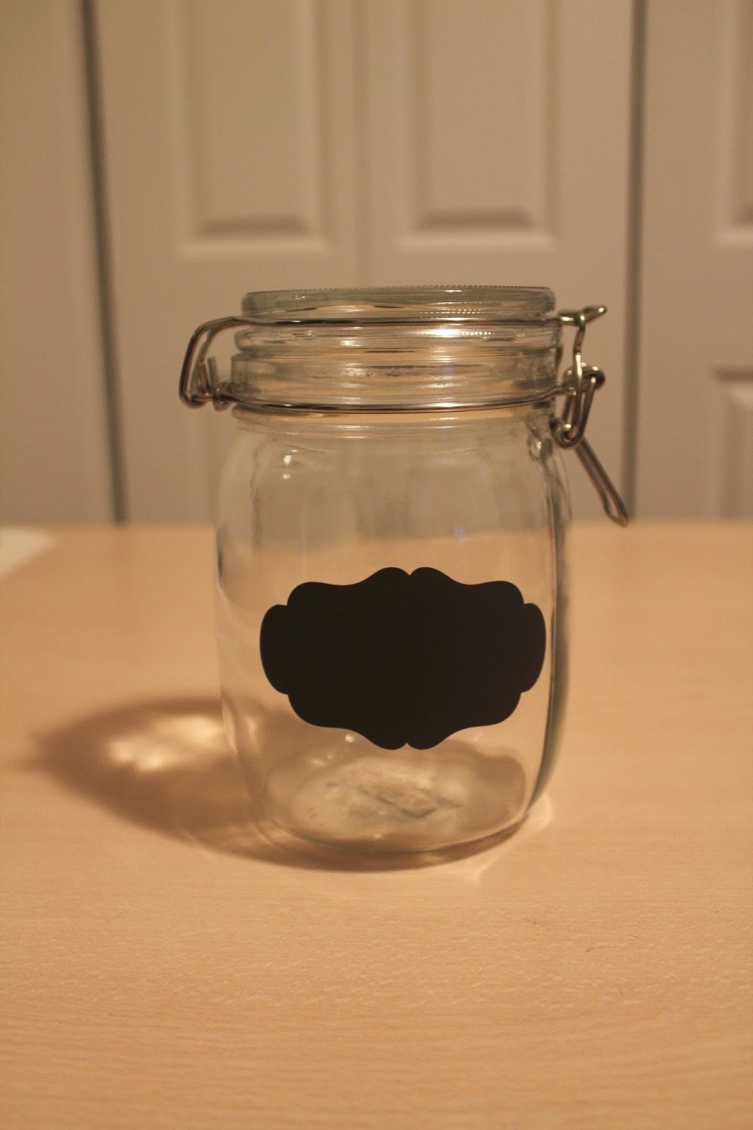 home is where the heart is Make Your Own Vinyl Chalkboard Labels for