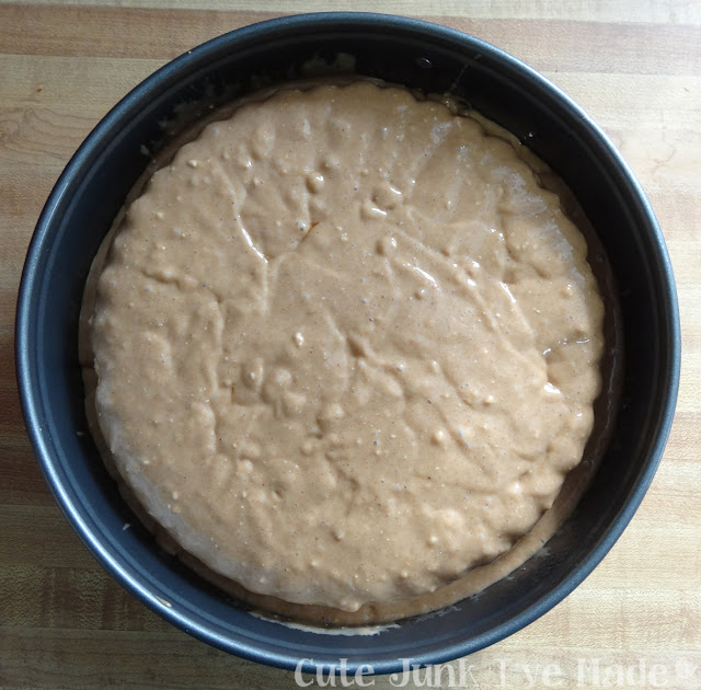 Cherpumple - Pie covered with spice cake batter