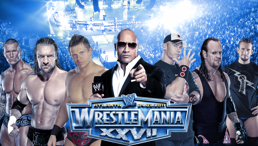 wwe wrestlemania 27 wallpaper. WWE WrestleMania 27