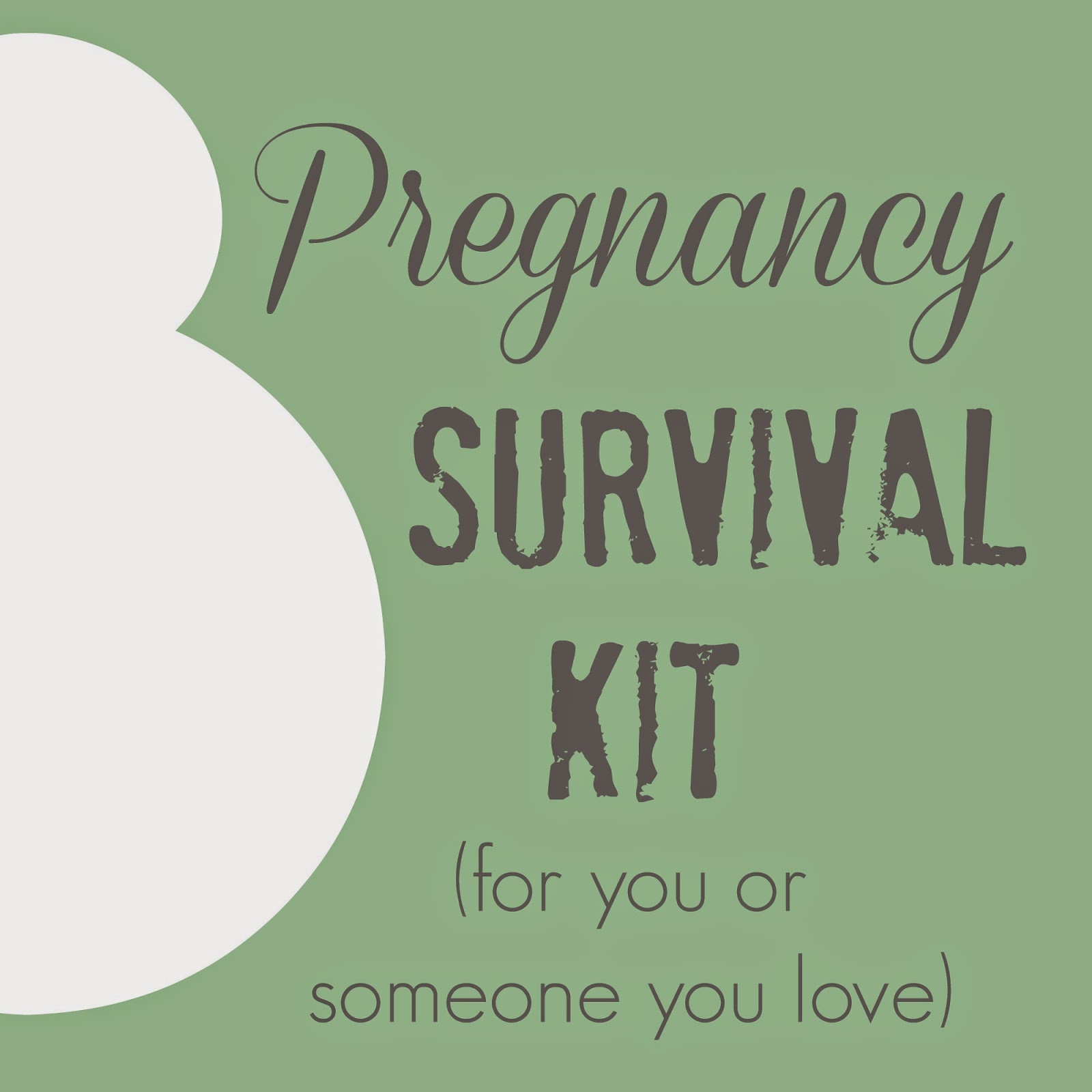 The Adventures of Julie Pregnancy Survival Kit