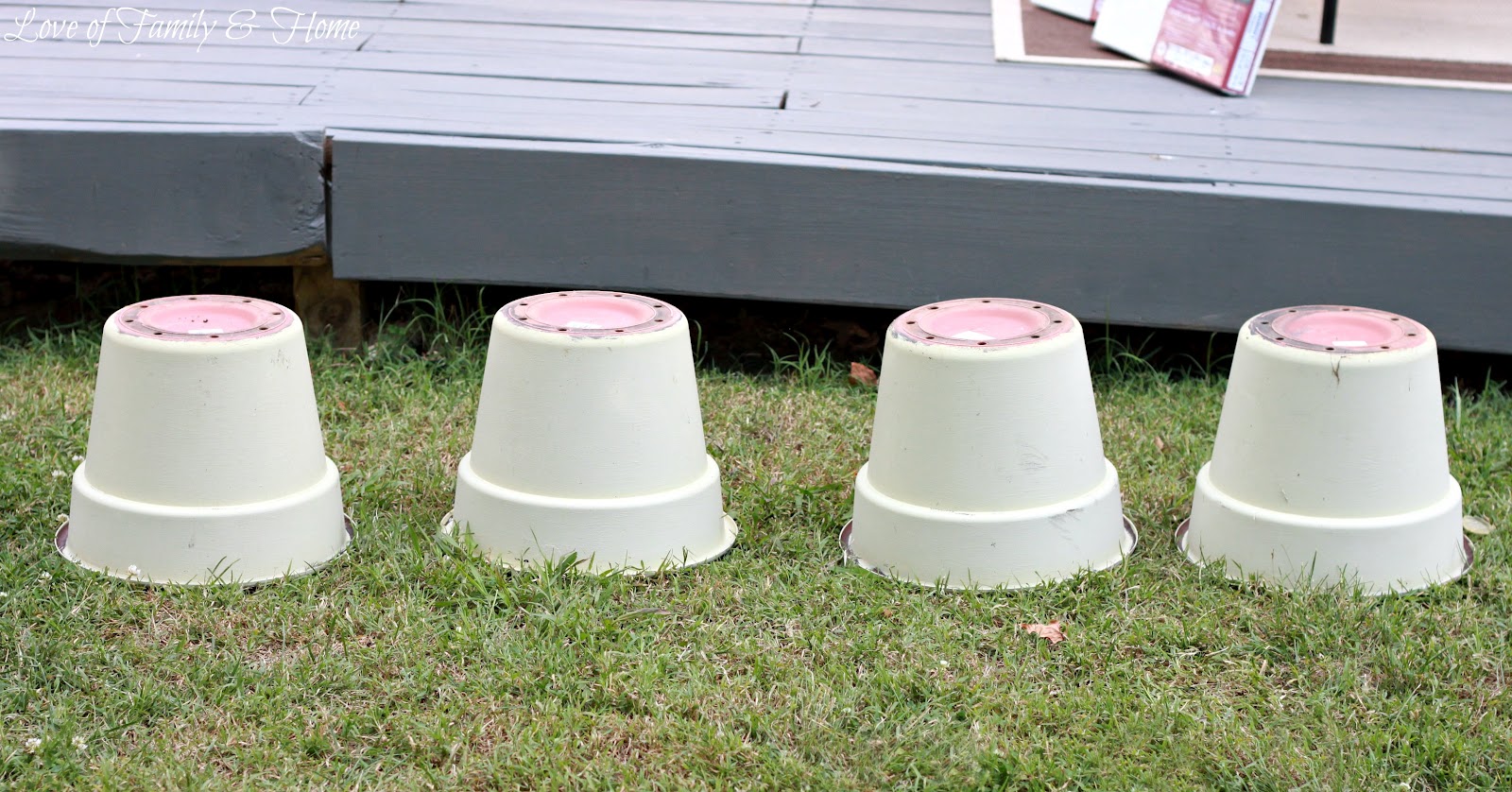 Giving Old Flower Pots New Life with Spray Paint Love of Family & Home