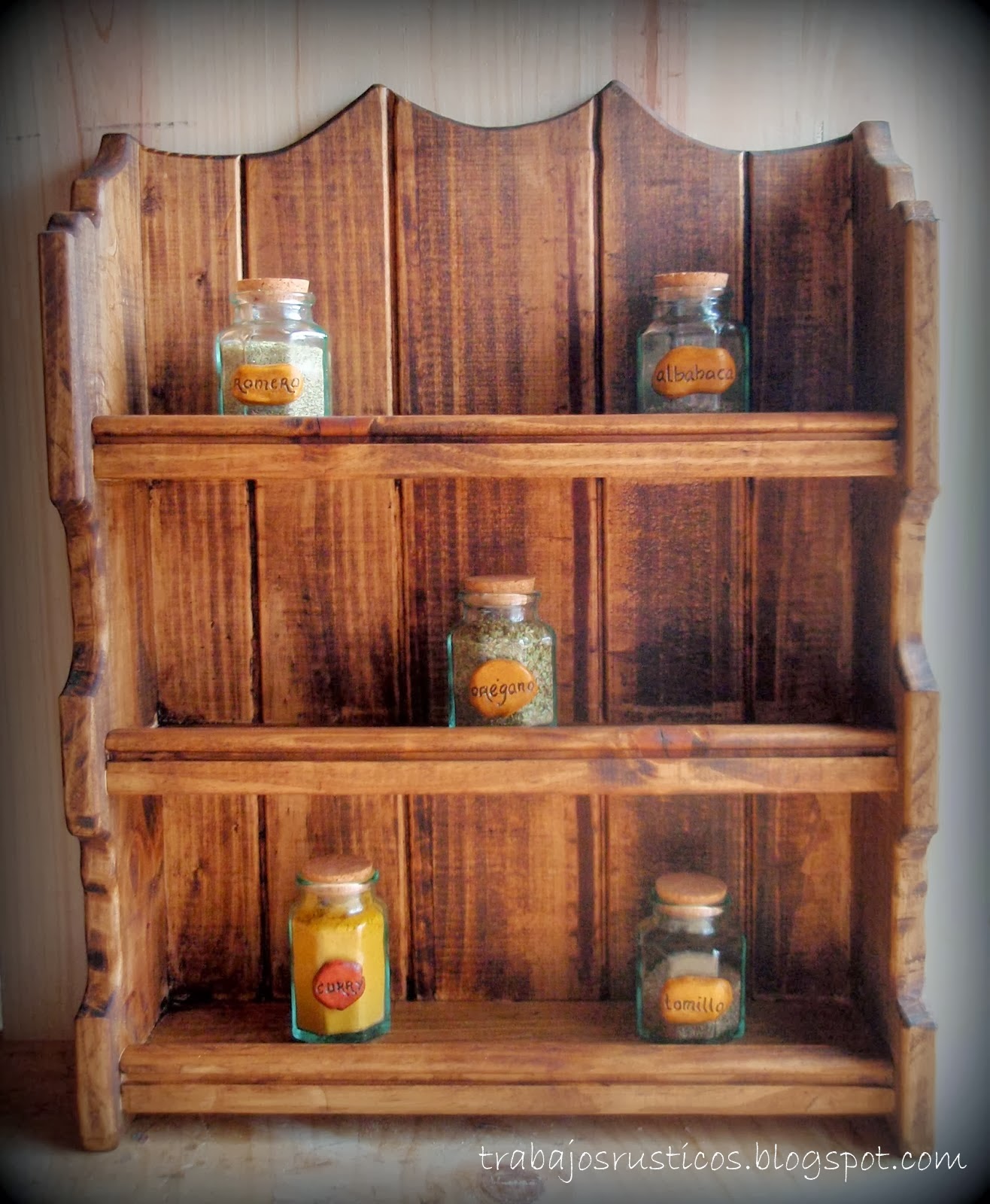 Trabajos Rústicos: Especiero Rustico III
