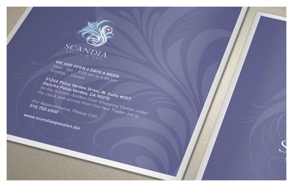 Salon Brochure Design