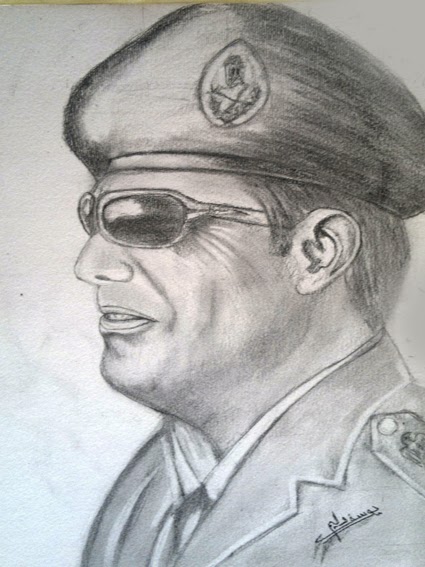 رسومات يوسف وليم بالرصاص