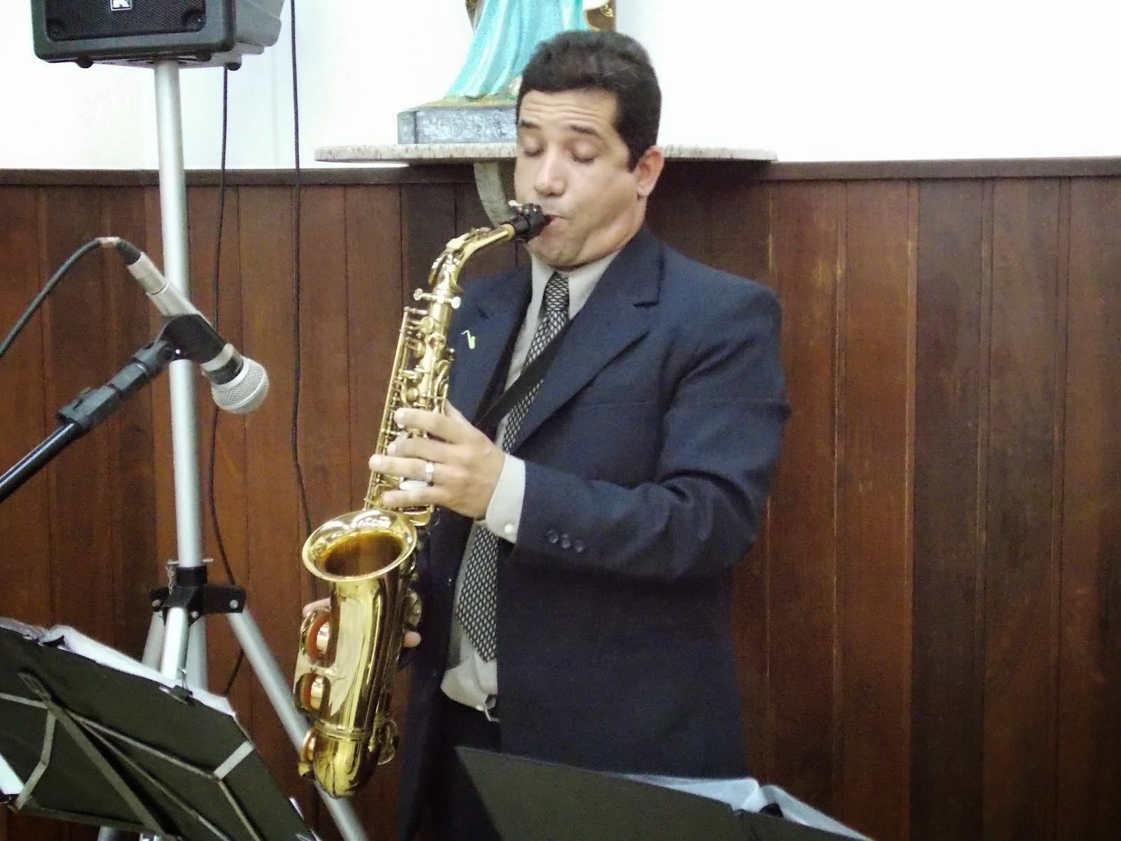 Saxofonista Sandro Lopes