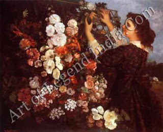 The Great Artist Gustave Courbet Painting “The Trellis” 1863 43 ¼" x 53" Museum of Art, Toledo, Ohio The Great Artist Gustave Courbet Painting “The Trellis” 1863 43 ¼" x 53" Museum of Art, Toledo, Ohio