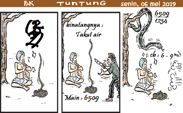 Prediksi Gambar Kode Syair Pak Tuntung Senin 06 Mei 2019