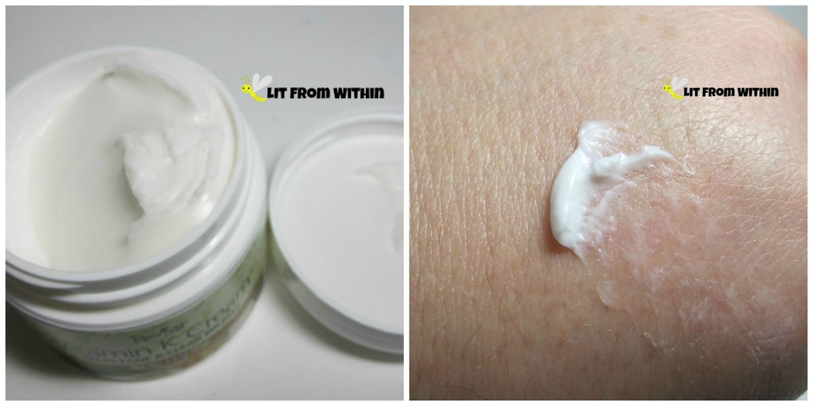 Lit from Within K what? Reviva Labs Vitamin K cream review and 
