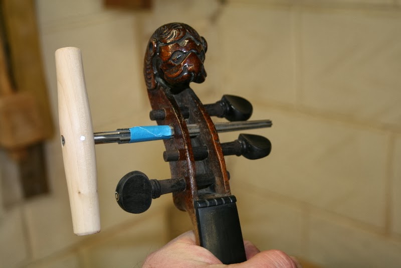 TMc Woodworks Violin repair job Part 2