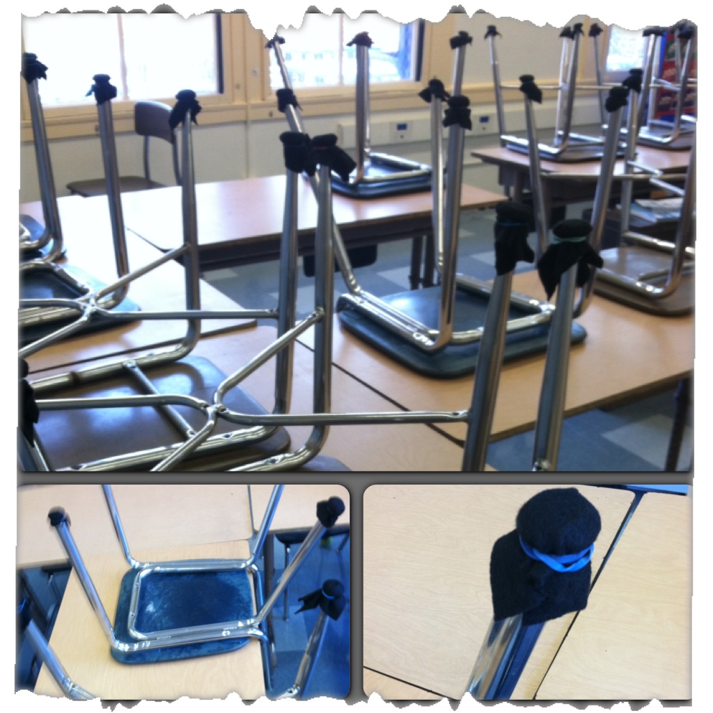 Felt and Contact Paper Teaching in Room 6