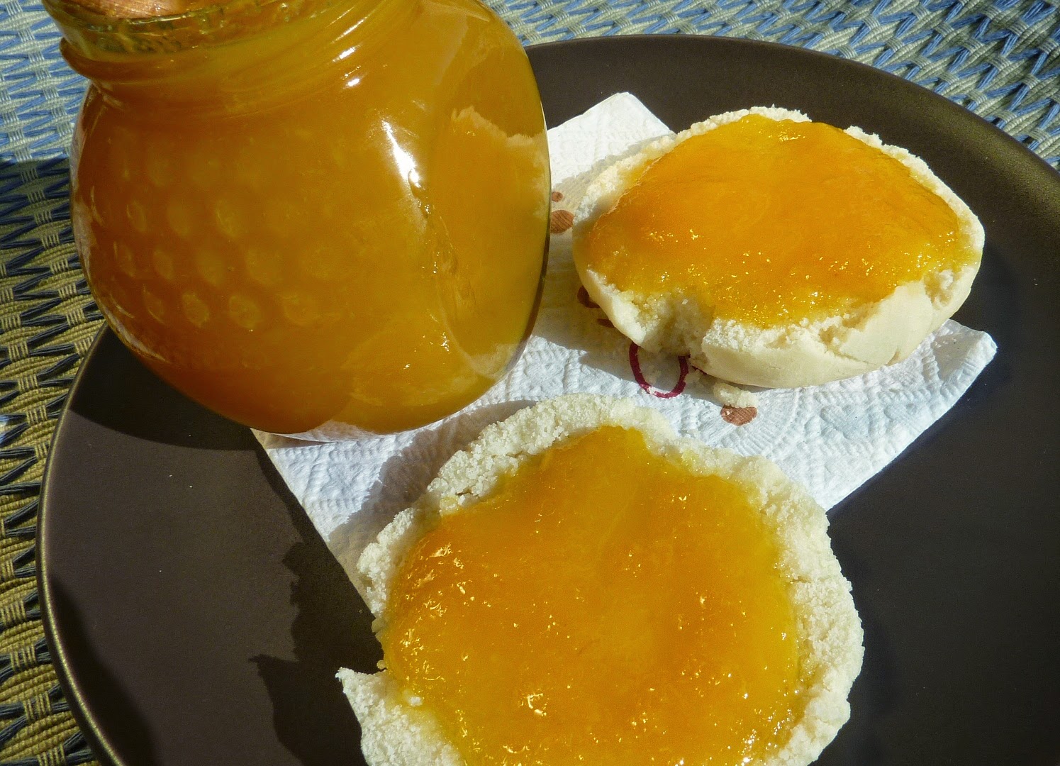 homemade orange jam