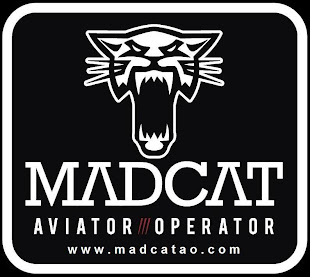 MADCAT Aviator | Operator 3"x3" Sticker - $1.00 each