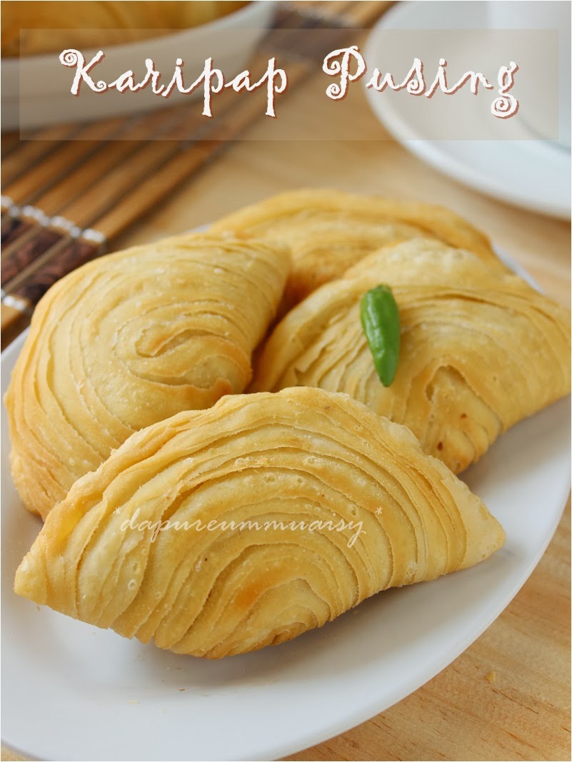 Recipe Karipap Pusing Step