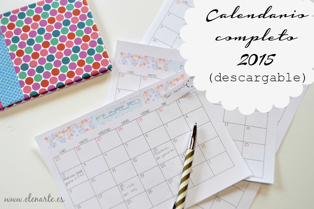 imagina y crea tu mismo calendarios 2015 colaborativo