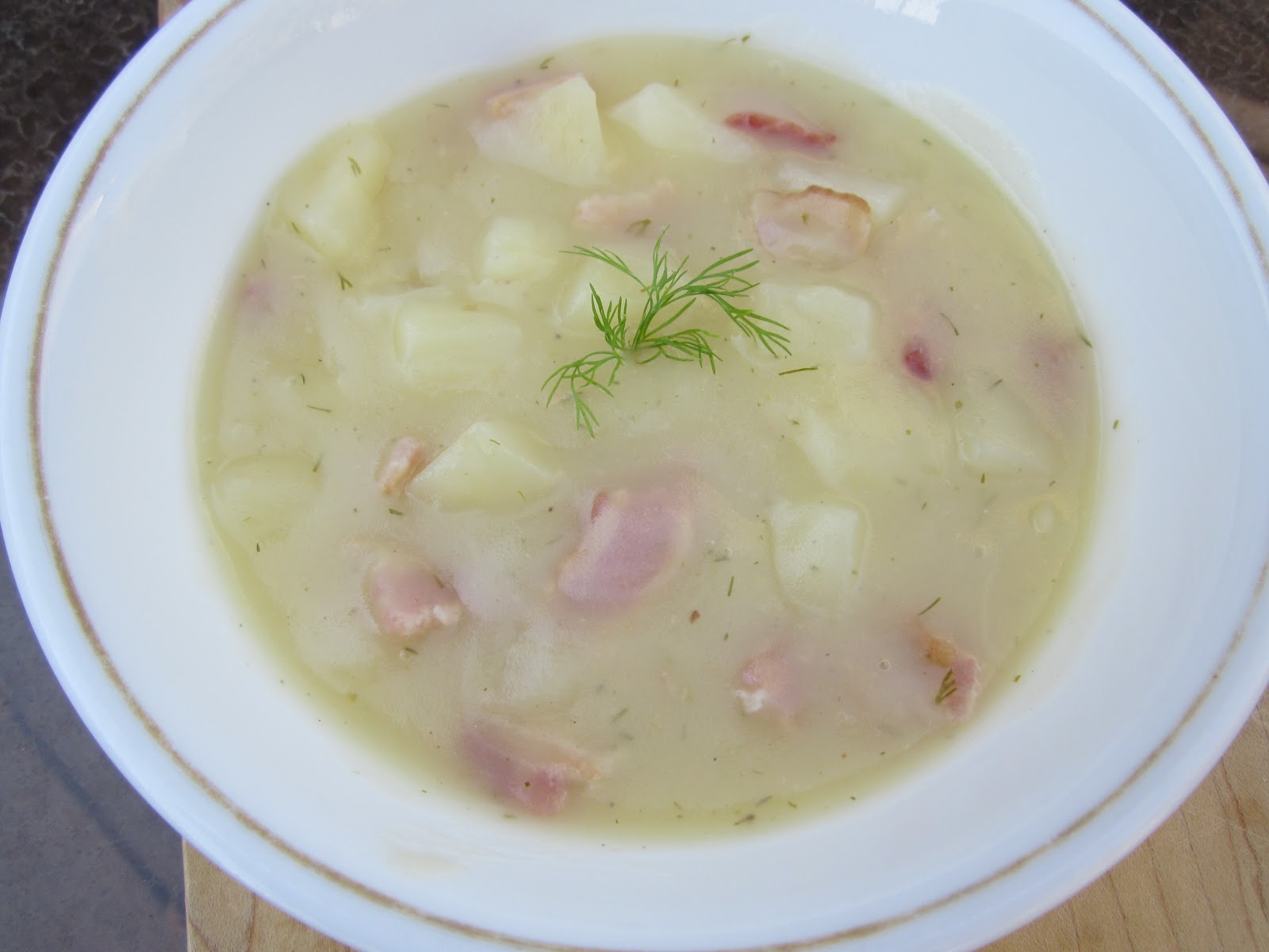 37 Cooks Chunky Potato Soup with Dill & Bacon