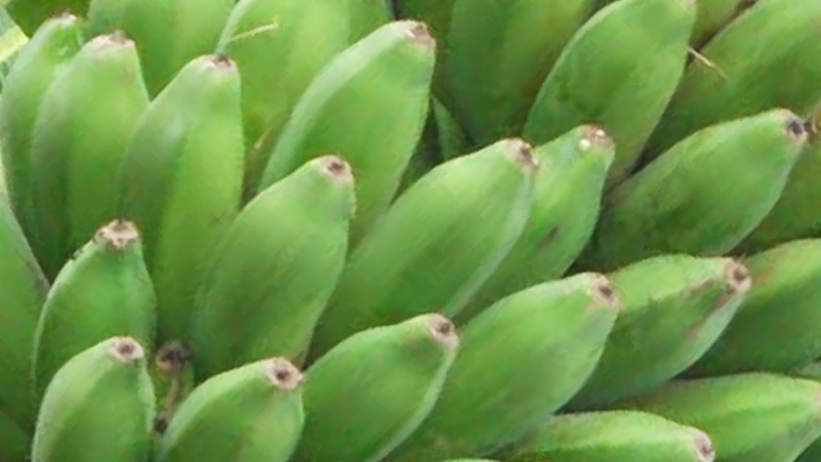 Pisang Ijo Makassar di Pasar Tradisional
