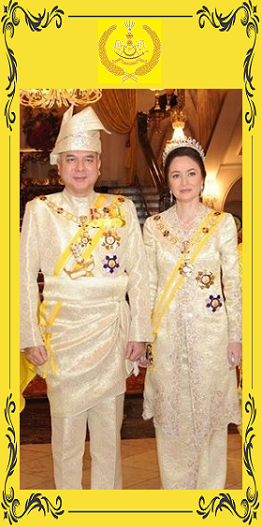 Sultan dan Raja Permaisuri Perak Darul Ridzuan.