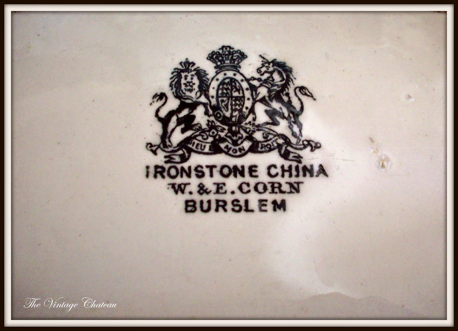 The Vintage Chateau Irresistible Ironstone