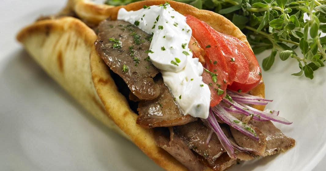 Mel's Kitchen Gyros with Tzatziki Sauce