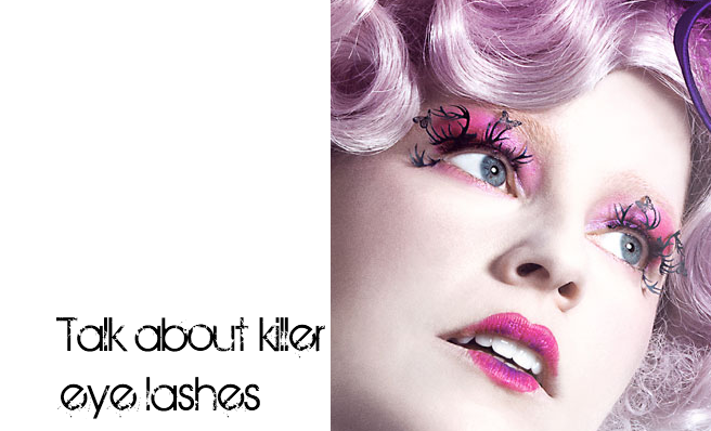 Effie Trinket Lips Eye Makeup