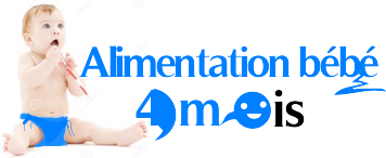 Alimentation bébé 4 mois