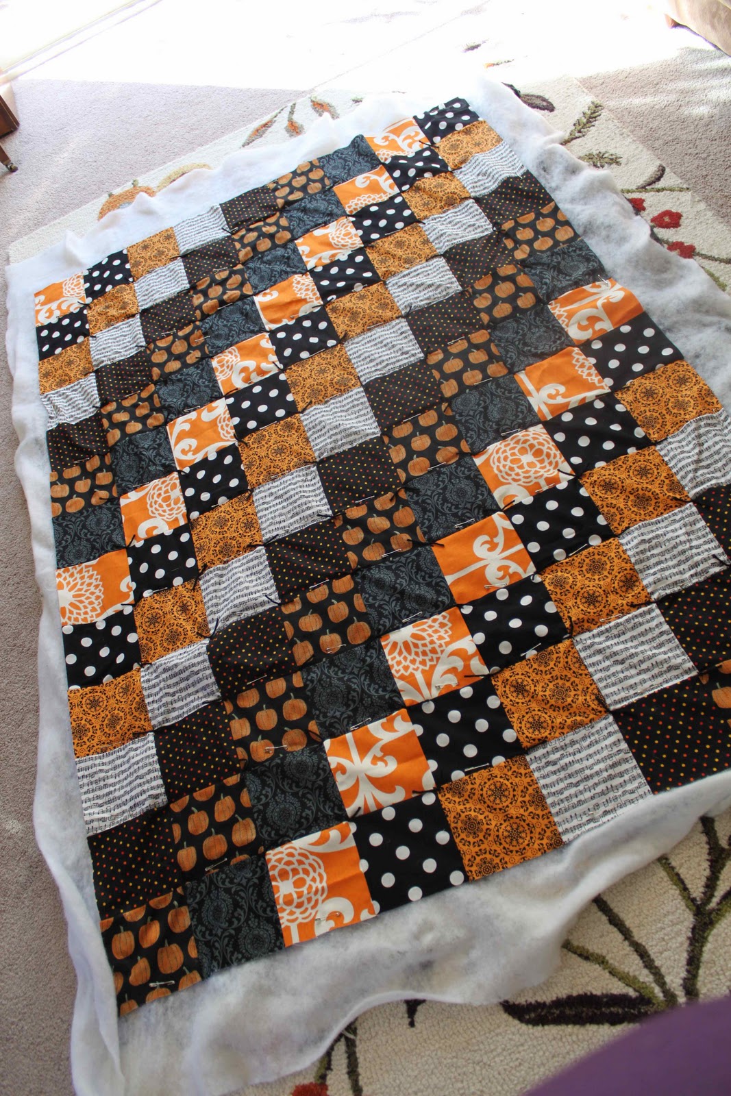 jujuB Halloween Quilt Tutorial & Sale