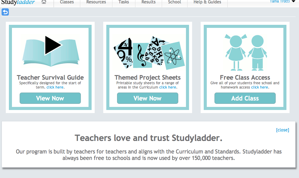 Across the Pond Study Ladder