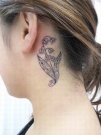 タトゥー 刺青 ジャーナル Tattoo Journal タトゥーデザイン花柄編 スズラン アザミ