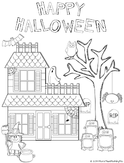 Halloween Math Coloring Sheets 2nd Grade – Colorings.net