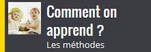 Comment apprend-t-on ?