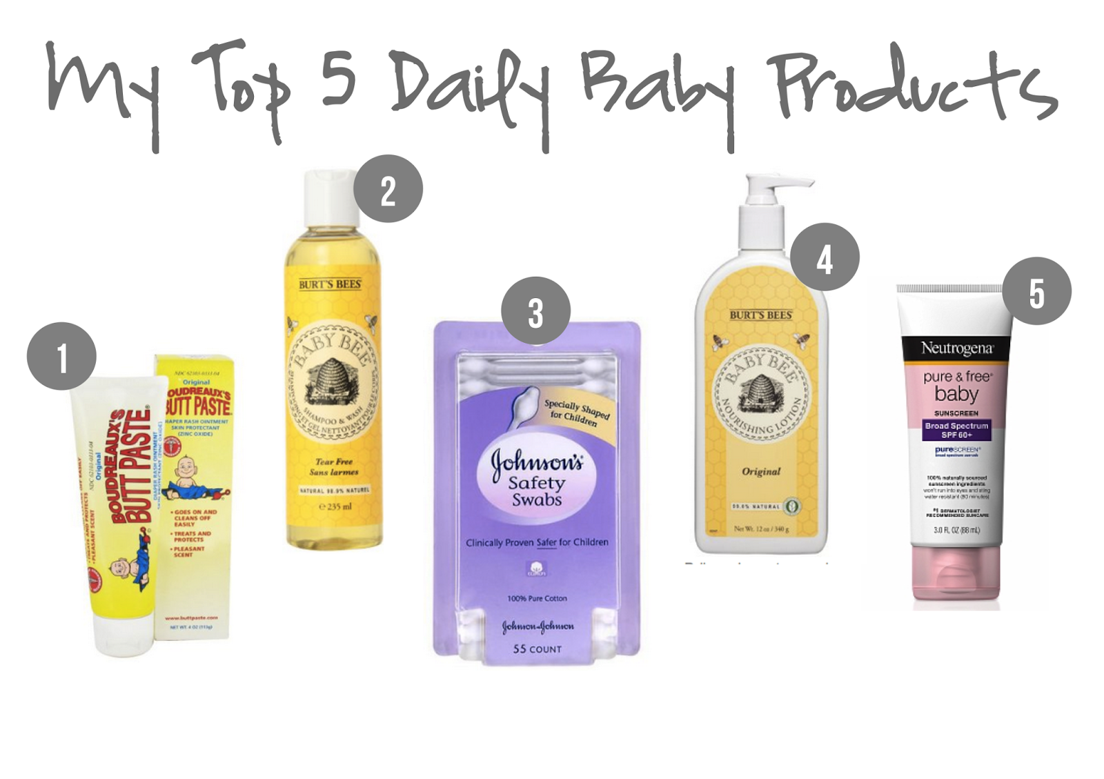 top 5 baby products