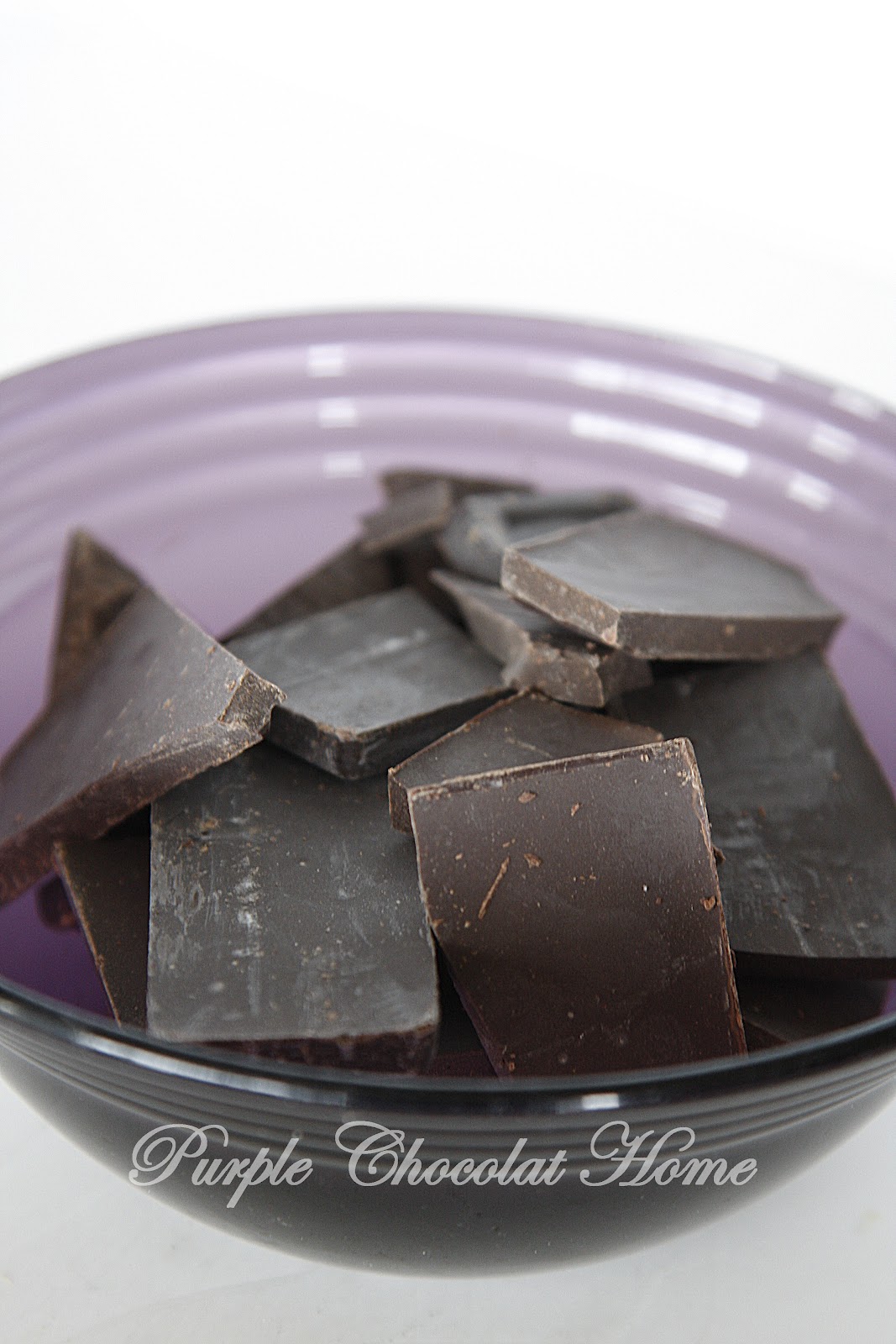 How to Melt Chocolate In the Microwave A Tutorial Purple Chocolat Home