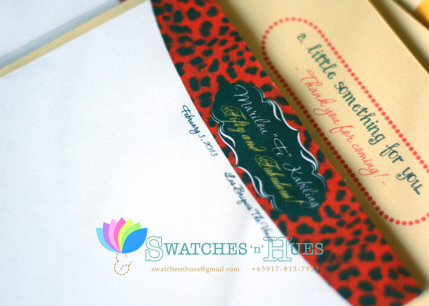 swatches hues handmade with tlc personalized notepads