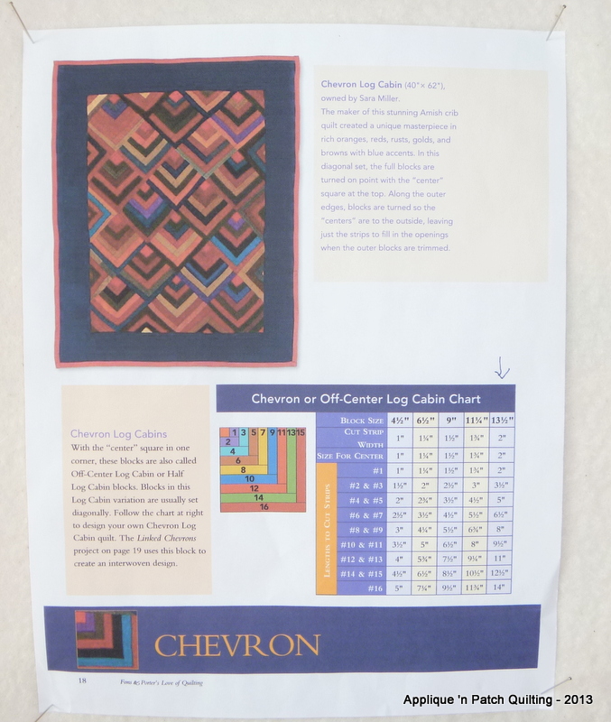 Applique N Patch Quilting Log Cabin And Review