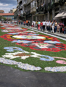 ALFOMBRAS FLORALES CORPUS